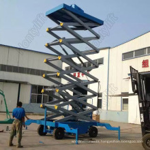excellent quality mobile hydraulic light weight used scissor lift